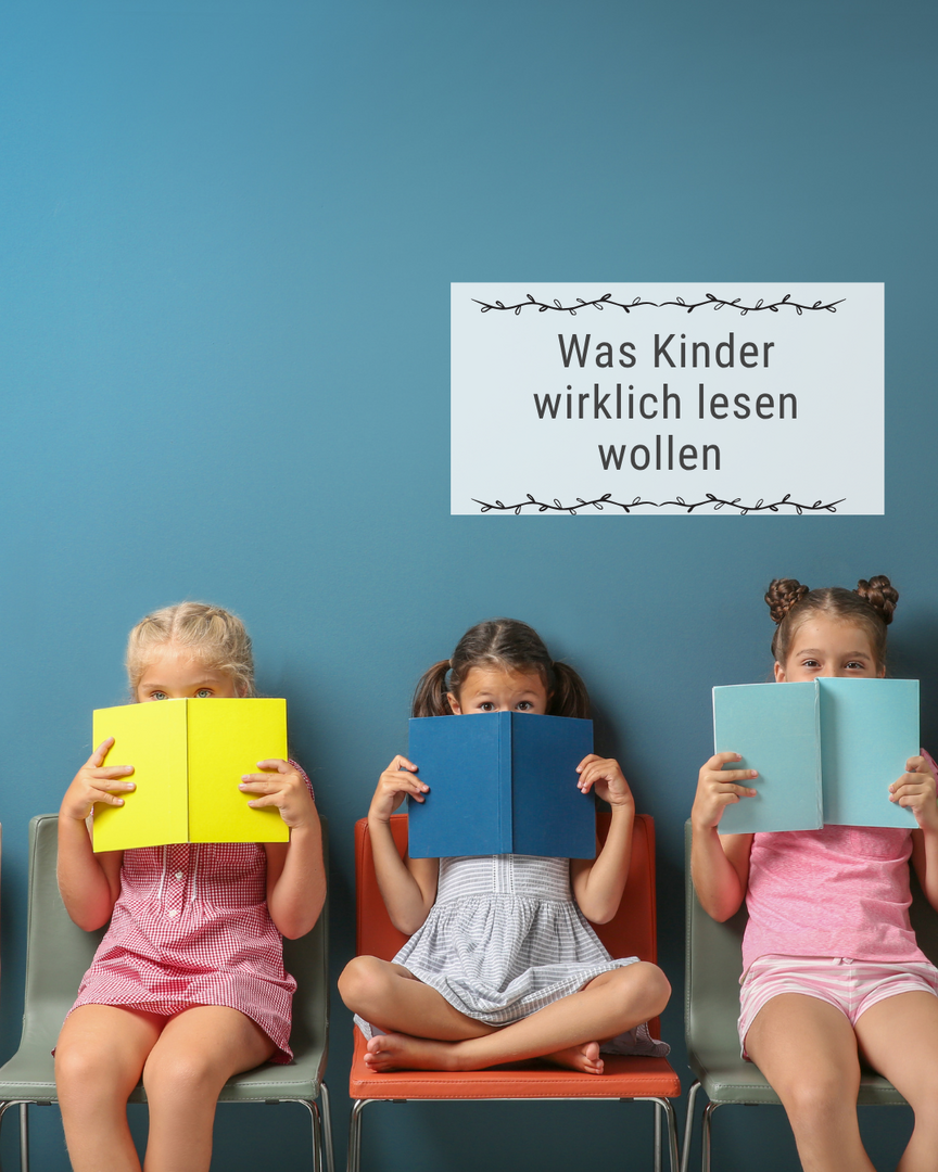 Warum erfolgreiche Kinderbücher nicht das erzählen, was Autorinnen und Autoren schreiben wollen, sondern das, was Kinder wirklich lesen.